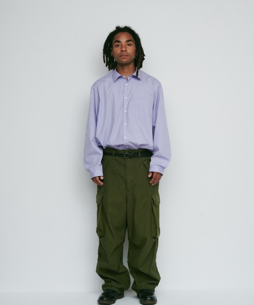DIGAWEL（ディガウェル）の「Field cargo pants (garment dye)（カーゴ