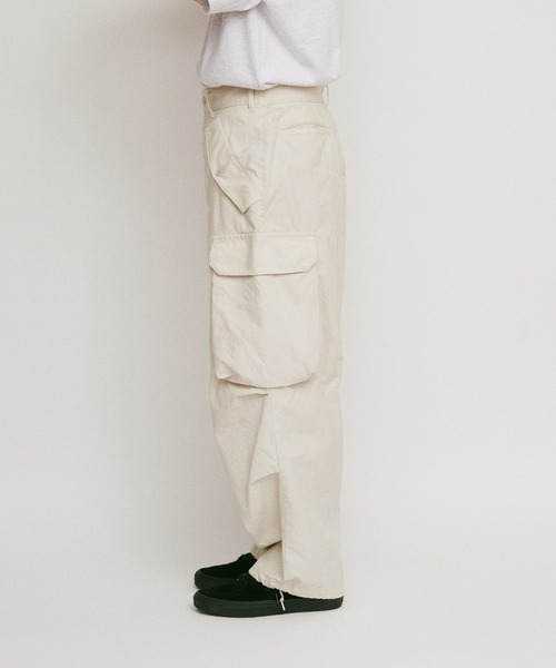 DIGAWEL（ディガウェル）の「Field cargo pants (garment dye)（カーゴ
