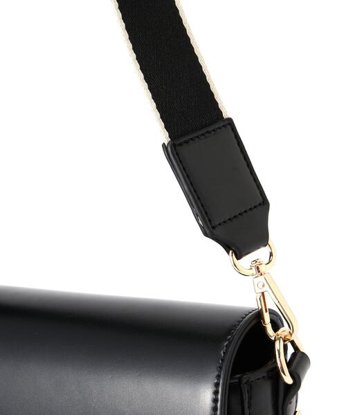 FREE'S MART（フリーズマート）の「◇レトロフラップショルダー（ショルダーバッグ・レディース・ブラック/ブラウン/ホワイト・ﾌﾘ-）」の20枚目の写真