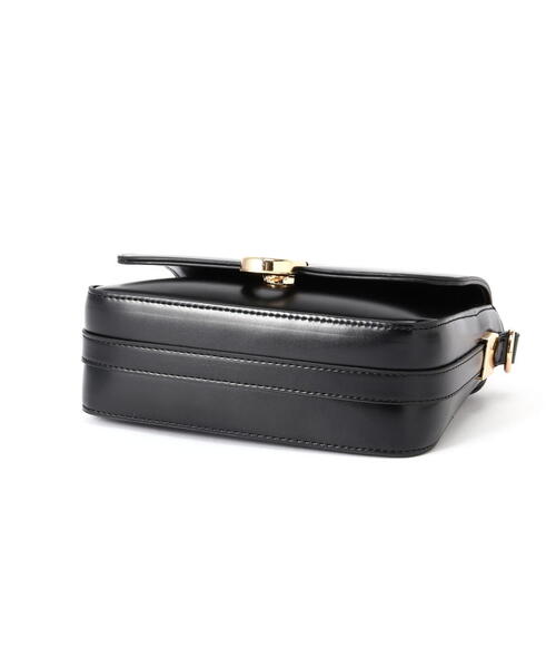 FREE'S MART（フリーズマート）の「◇レトロフラップショルダー（ショルダーバッグ・レディース・ブラック/ブラウン/ホワイト・ﾌﾘ-）」の19枚目の写真