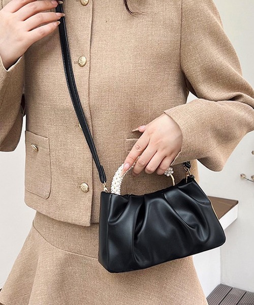 セール】Liaa/2way パール ハンドバッグ A18151（ハンドバッグ）｜TONE