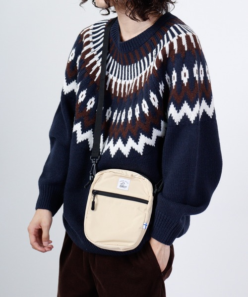 KAKSI（カクシ）の「KAKSI　ポリツイルミニショルダー＆トートBAG（ボディバッグ/ウエストポーチ・メンズ・グレー/カーキ/ブラック/ベージュ/ピンク・FREE）」の10枚目の写真