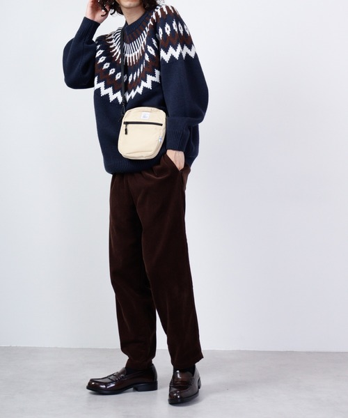 KAKSI（カクシ）の「KAKSI　ポリツイルミニショルダー＆トートBAG（ボディバッグ/ウエストポーチ・メンズ・グレー/カーキ/ブラック/ベージュ/ピンク・FREE）」の11枚目の写真