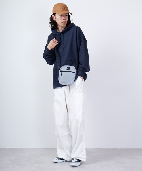 KAKSI（カクシ）の「KAKSI　ポリツイルミニショルダー＆トートBAG（ボディバッグ/ウエストポーチ・メンズ・グレー/カーキ/ブラック/ベージュ/ピンク・FREE）」の7枚目の写真