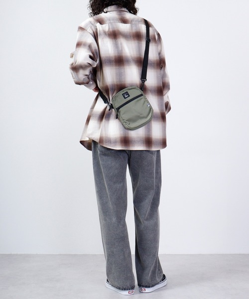 KAKSI（カクシ）の「KAKSI　ポリツイルミニショルダー＆トートBAG（ボディバッグ/ウエストポーチ・メンズ・グレー/カーキ/ブラック/ベージュ/ピンク・FREE）」の19枚目の写真
