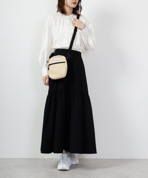 KAKSI（カクシ）の「KAKSI　ポリツイルミニショルダー＆トートBAG（ボディバッグ/ウエストポーチ・メンズ・グレー/カーキ/ブラック/ベージュ/ピンク・FREE）」の14枚目の写真