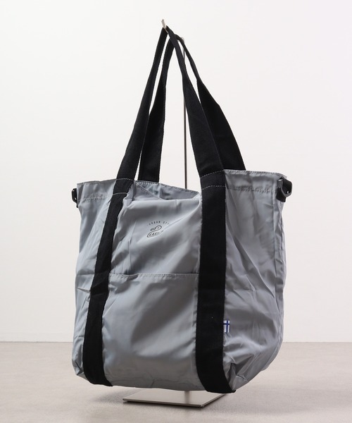 KAKSI（カクシ）の「KAKSI　ポリツイルミニショルダー＆トートBAG（ボディバッグ/ウエストポーチ・メンズ・グレー/カーキ/ブラック/ベージュ/ピンク・FREE）」の9枚目の写真