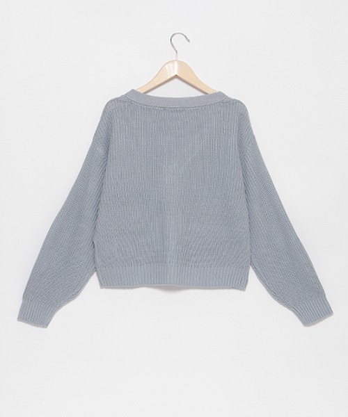 THE TOE ライトブルー ケーブルニットカーディガン S THE TOE ライトブルー ケーブルニットカーディガン S 楽天市場】【店内