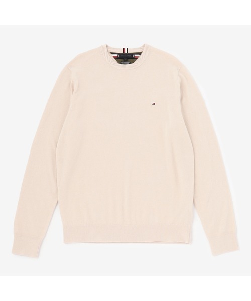 TOMMY HILFIGER（トミーヒルフィガー）の「ピマコットンカシミヤクルーネックセーター（ニット/セーター・メンズ・ネイビー/アイボリー/ブルー/ブラウン/レッド・LARGE/MEDIUM/SMALL/X-LARGE）」の18枚目の写真