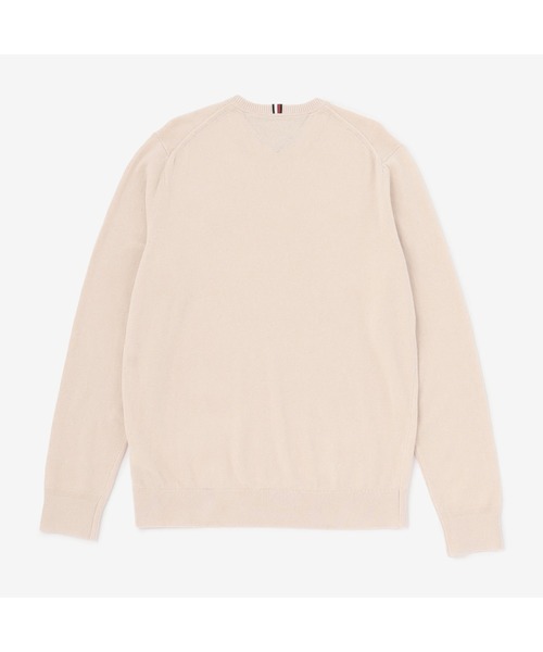 TOMMY HILFIGER（トミーヒルフィガー）の「ピマコットンカシミヤクルーネックセーター（ニット/セーター・メンズ・ネイビー/アイボリー/ブルー/ブラウン/レッド・LARGE/MEDIUM/SMALL/X-LARGE）」の19枚目の写真