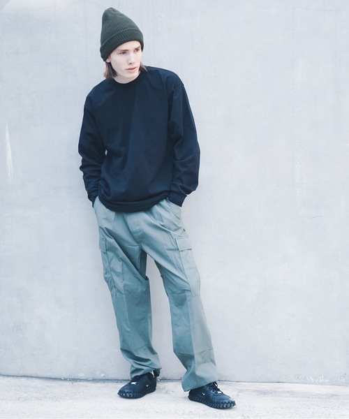 PRO CLUB （プロクラブ）の「【PROCLUB/プロクラブ】pro club 114 Adult Long SleeveTee CrewNeck(Heavyweight)　ヘビーウェイト　首元が伸びにくい　ロンT（Tシャツ/カットソー・メンズ・ブラック/ホワイト・SMALL/MEDIUM/XX-LARGE/LARGE/X-LARGE）」の9枚目の写真