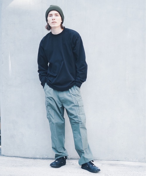 PRO CLUB （プロクラブ）の「【PROCLUB/プロクラブ】pro club 114 Adult Long SleeveTee CrewNeck(Heavyweight)　ヘビーウェイト　首元が伸びにくい　ロンT（Tシャツ/カットソー・メンズ・ブラック/ホワイト・SMALL/MEDIUM/XX-LARGE/LARGE/X-LARGE）」の10枚目の写真