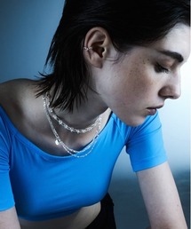 【quip queint】oval sway choker SV / QU037　※