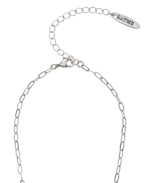 EATME（イートミー）の「E/Mロゴネックレス（ネックレス・レディース・シルバー・FREE）」の4枚目の写真