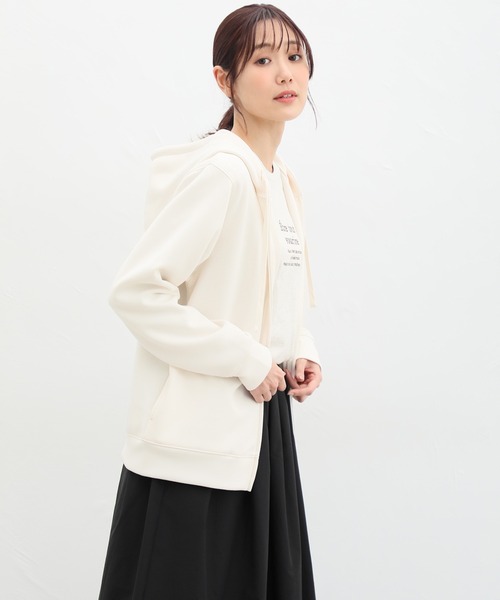 Honeys（ハニーズ）の「きれいめジップパーカー（パーカー
