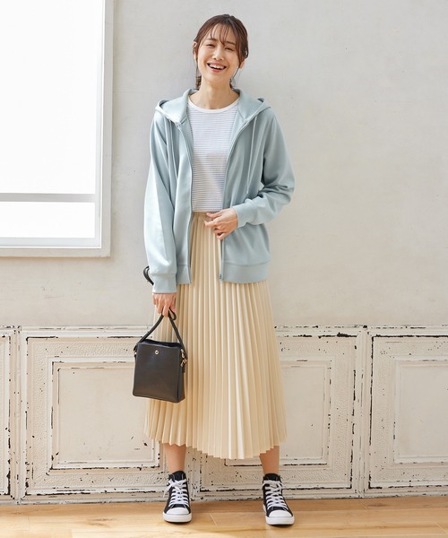 Honeys（ハニーズ）の「きれいめジップパーカー（パーカー）」 - WEAR