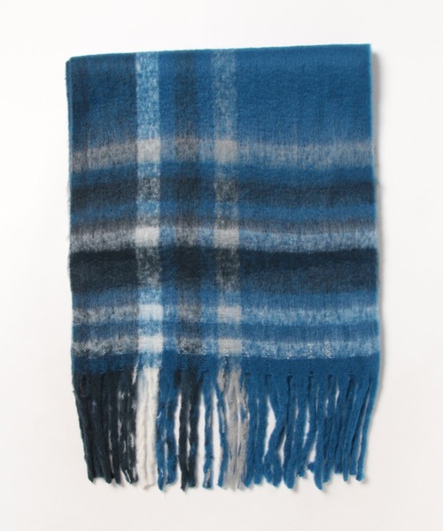 VIBGYOR Women（ヴィブジョー　ウィメン）の「【urge select】ボリューム フリンジ マフラー（マフラー・レディース・ブラック/その他10/その他9/ライトブルー/ロイヤルブルー/その他13/その他12/その他14/その他3/ピンク/その他8/その他7/その他15/その他5/コーラルピンク/オフホワイト/その他6/その他2/グリーン/その他16/その他11/レッド/その他4/ピンクベージュ/その他1/ベージュ/ベビーピンク/ブラウン/ライトベージュ/オリーブ/グレー・FREE）」の19枚目の写真