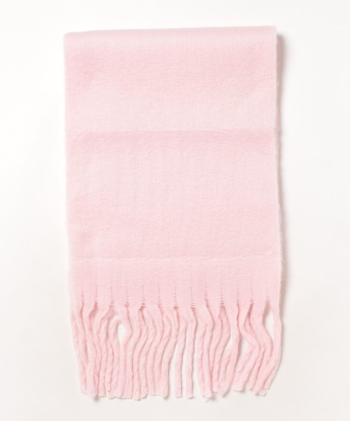 VIBGYOR Women（ヴィブジョー　ウィメン）の「【urge select】ボリューム フリンジ マフラー（マフラー・レディース・ブラック/その他10/その他9/ライトブルー/ロイヤルブルー/その他13/その他12/その他14/その他3/ピンク/その他8/その他7/その他15/その他5/コーラルピンク/オフホワイト/その他6/その他2/グリーン/その他16/その他11/レッド/その他4/ピンクベージュ/その他1/ベージュ/ベビーピンク/ブラウン/ライトベージュ/オリーブ/グレー・FREE）」の13枚目の写真