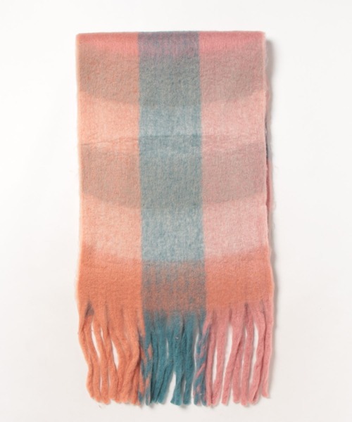 VIBGYOR Women（ヴィブジョー　ウィメン）の「【urge select】ボリューム フリンジ マフラー（マフラー・レディース・ブラック/その他10/その他9/ライトブルー/ロイヤルブルー/その他13/その他12/その他14/その他3/ピンク/その他8/その他7/その他15/その他5/コーラルピンク/オフホワイト/その他6/その他2/グリーン/その他16/その他11/レッド/その他4/ピンクベージュ/その他1/ベージュ/ベビーピンク/ブラウン/ライトベージュ/オリーブ/グレー・FREE）」の22枚目の写真