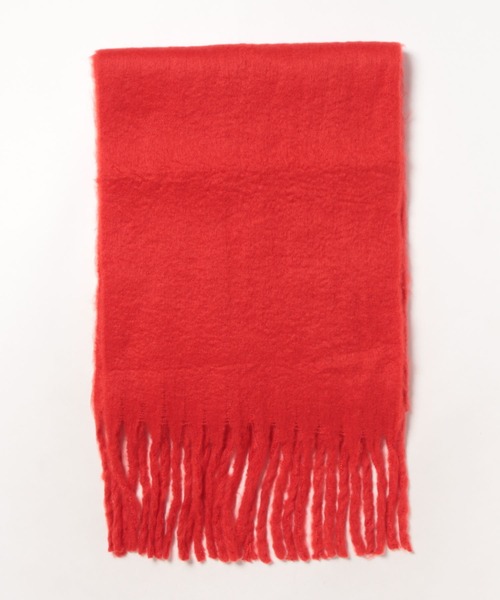 VIBGYOR Women（ヴィブジョー　ウィメン）の「【urge select】ボリューム フリンジ マフラー（マフラー・レディース・ブラック/その他10/その他9/ライトブルー/ロイヤルブルー/その他13/その他12/その他14/その他3/ピンク/その他8/その他7/その他15/その他5/コーラルピンク/オフホワイト/その他6/その他2/グリーン/その他16/その他11/レッド/その他4/ピンクベージュ/その他1/ベージュ/ベビーピンク/ブラウン/ライトベージュ/オリーブ/グレー・FREE）」の16枚目の写真