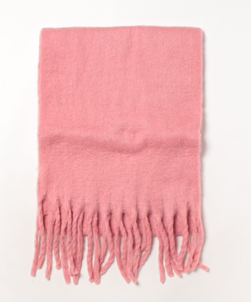 VIBGYOR Women（ヴィブジョー　ウィメン）の「【urge select】ボリューム フリンジ マフラー（マフラー・レディース・ブラック/その他10/その他9/ライトブルー/ロイヤルブルー/その他13/その他12/その他14/その他3/ピンク/その他8/その他7/その他15/その他5/コーラルピンク/オフホワイト/その他6/その他2/グリーン/その他16/その他11/レッド/その他4/ピンクベージュ/その他1/ベージュ/ベビーピンク/ブラウン/ライトベージュ/オリーブ/グレー・FREE）」の15枚目の写真