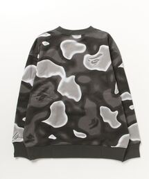 BAPE エイプ　レディースS スウェット　星　スター　総柄　トレーナー　ピンク A BATHING APE（アベイシングエイプ）の「ABC CAMO BY BATHING