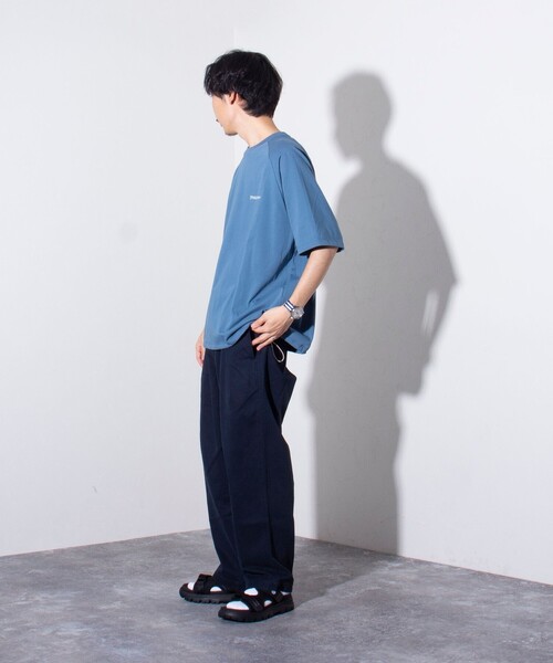 PENDLETON（ペンドルトン）の「【PENDLETON/ペンドルトン】バックプリント ラグランTシャツ ドロスト（Tシャツ/カットソー・メンズ・ミント/オフホワイト/ブルー/チャコールグレー・M/L）」の6枚目の写真