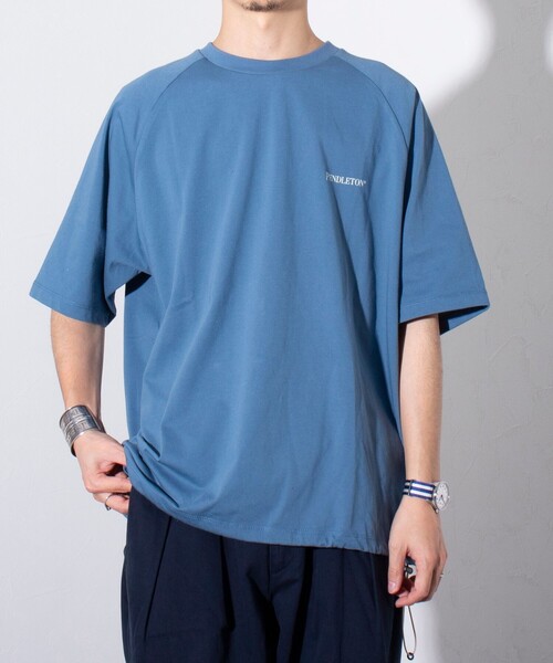 PENDLETON（ペンドルトン）の「【PENDLETON/ペンドルトン】バックプリント ラグランTシャツ ドロスト（Tシャツ/カットソー・メンズ・ミント/オフホワイト/ブルー/チャコールグレー・M/L）」の8枚目の写真