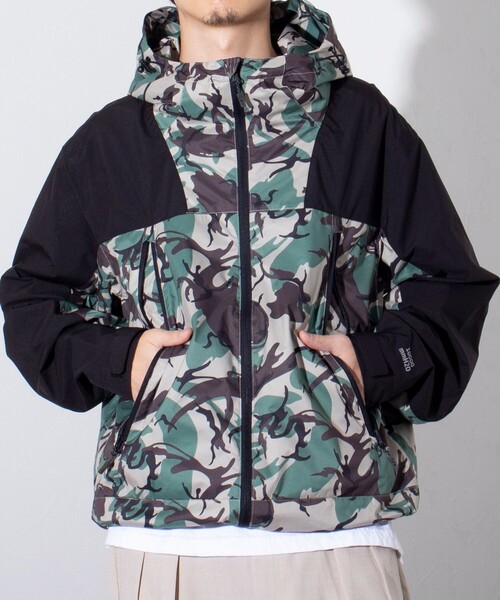 GLOSTER（グロスター）の「【GLOSTER/グロスター】マウンテンパーカー ナイロンジャケット 撥水/止水（マウンテンパーカー・メンズ・カモフラージュ/ブラック/グリーン・M/L/XL）」の21枚目の写真