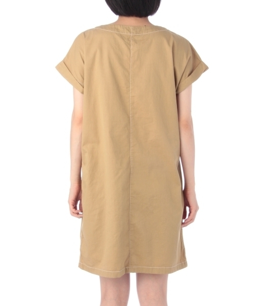 HusHusH（ハッシュアッシュ）の「ダンガリーワンピース（ワンピース・レディース・ベージュ/ブルー系1/ブルー・03/02）」の5枚目の写真