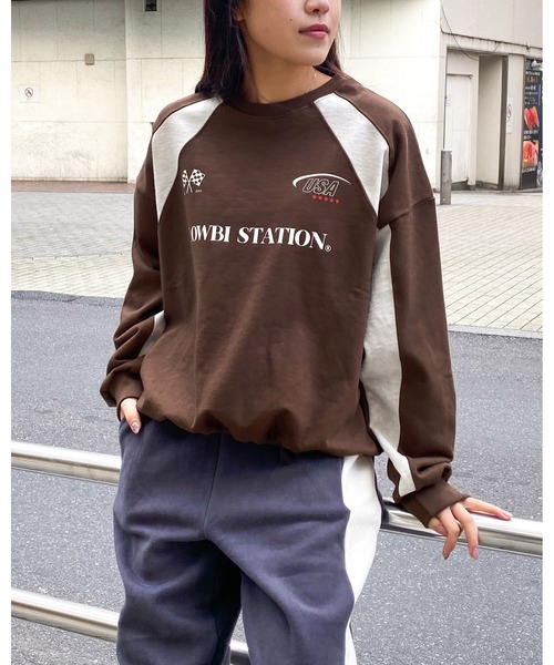 LOWBI（ロウビ）の「LOWBI／ステーションプルオーバー（ウラケ