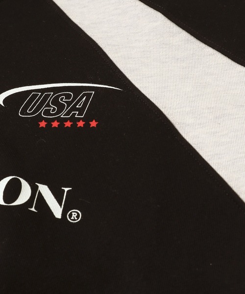 LOWBI（ロウビ）の「LOWBI／ステーションプルオーバー（ウラケ） 2102473（スウェット・レディース・ブラック/ブラウン・FREE）」の14枚目の写真