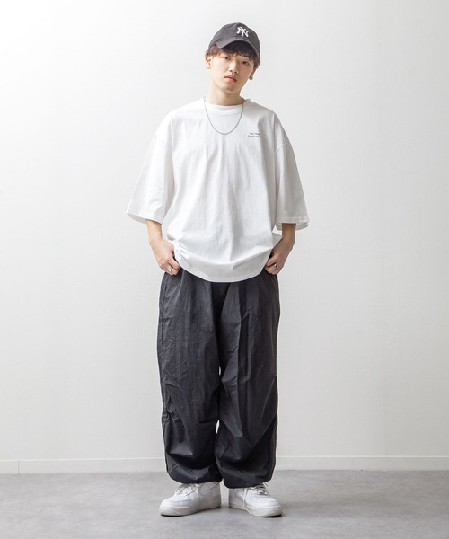 PGG 新品未使用　サイズ１ 裏メッシュ ストレッチナイロンパンツ￥31.900 FREAK'S STORE（フリークスストア） パンツ 限定展開 スリムフィット