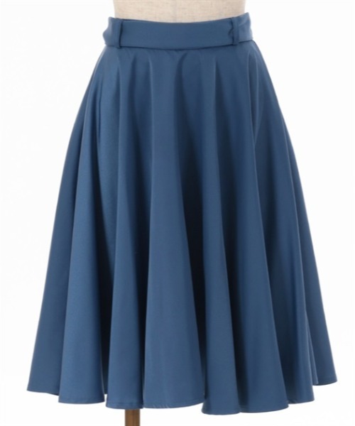 axes femme（アクシーズファム）の「サテンサーキュラースカート（スカート・レディース・ブラック/ブルー/クリーム・FREE）」の17枚目の写真