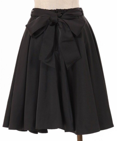 axes femme（アクシーズファム）の「サテンサーキュラースカート（スカート・レディース・ブラック/ブルー/クリーム・FREE）」の5枚目の写真