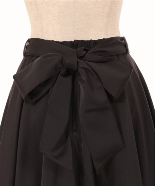 axes femme（アクシーズファム）の「サテンサーキュラースカート（スカート・レディース・ブラック/ブルー/クリーム・FREE）」の9枚目の写真