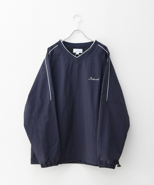 ナイロンプルオーバージャケット ZIP FIVE（ジップファイブ）の「【ZIP FIVE】ワンポイントタスラン