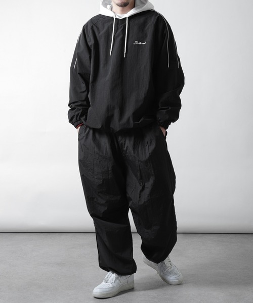 ZIP FIVE（ジップファイブ）の「【ZIP FIVE】ワンポイントタスランナイロンプルオーバー（ナイロンジャケット・メンズ・ネイビー/ベージュ/ブラック・MEDIUM/LARGE/X-LARGE）」の8枚目の写真