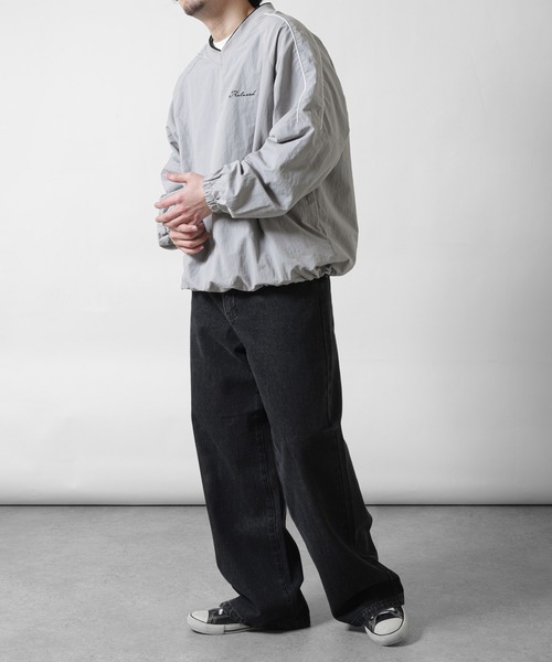 ZIP FIVE（ジップファイブ）の「【ZIP FIVE】ワンポイントタスランナイロンプルオーバー（ナイロンジャケット・メンズ・ネイビー/ベージュ/ブラック・MEDIUM/LARGE/X-LARGE）」の16枚目の写真