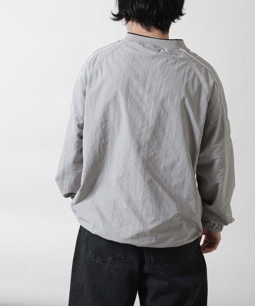 ZIP FIVE（ジップファイブ）の「【ZIP FIVE】ワンポイントタスランナイロンプルオーバー（ナイロンジャケット・メンズ・ネイビー/ベージュ/ブラック・MEDIUM/LARGE/X-LARGE）」の15枚目の写真