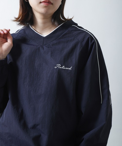 ZIP FIVE（ジップファイブ）の「【ZIP FIVE】ワンポイントタスランナイロンプルオーバー（ナイロンジャケット・メンズ・ネイビー/ベージュ/ブラック・MEDIUM/LARGE/X-LARGE）」の22枚目の写真