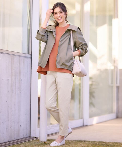 ANY(エニィ)の「【ストレッチ】大人の7daysデイリーパンツ(その他パンツ・レディース・ブルー系/ブラック系/パイングリーン系/ベージュ系/ブラック系5/ブラウン系・3/1/2)」の21枚目の写真