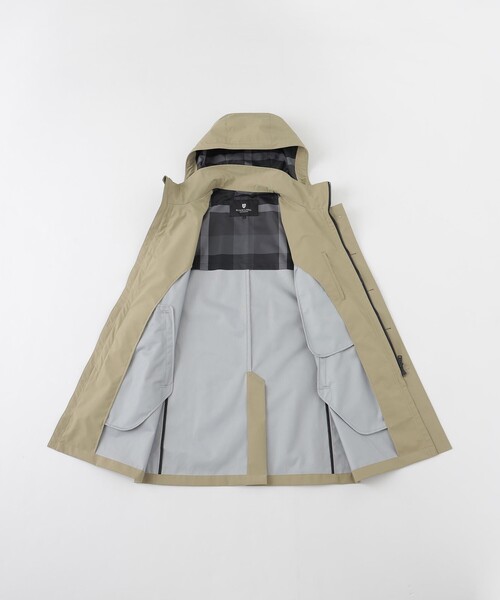 美品 BLACK LABEL CREST BRIDGE モッズコート　カーキ BLACK LABEL CRESTBRIDGE ブラックレーベル クレストブリッジ