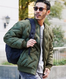 jiggys shop | 中綿シームレスMA-1 ブルゾン(MA-1)