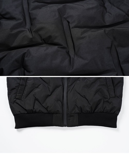 jiggys shop（ジギーズショップ）の「中綿シームレスMA-1 ブルゾン（MA-1・メンズ・ブラック/カーキ・MEDIUM/LARGE/X-LARGE）」の7枚目の写真