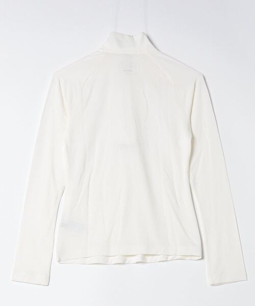 adidas（アディダス）の「シティ エスケープ クォータージップ長袖Tシャツ / ロンT / アディダス adidas（Tシャツ/カットソー・レディース・ホワイト/ブラウン・MEDIUM/SMALL/X-SMALL/XX-LARGE/X-LARGE/LARGE）」の7枚目の写真