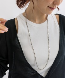 ラフボールチェーンネックレス