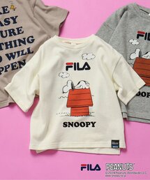 WEB別注 PEANUTS×FILAコラボ Tシャツ