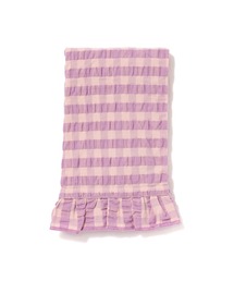 Francfranc | キッチンクロス フリルチェック ピンク(キッチンツール)