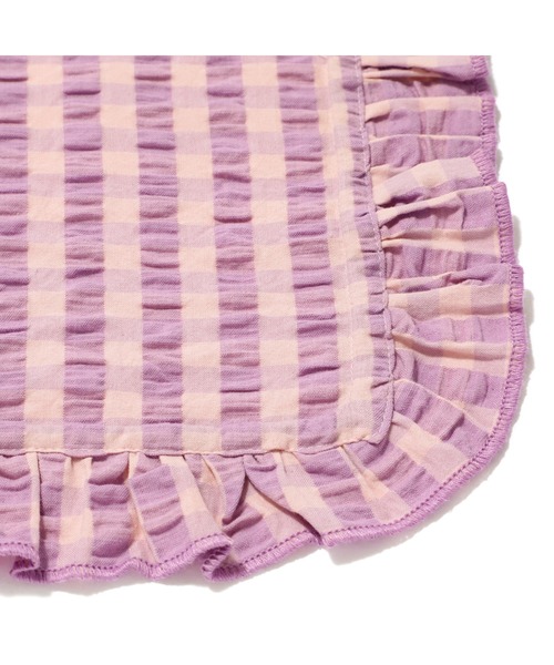 Francfranc(フランフラン)の「キッチンクロス フリルチェック ピンク(キッチンツール・レディース・ピンク・FREE)」の3枚目の写真